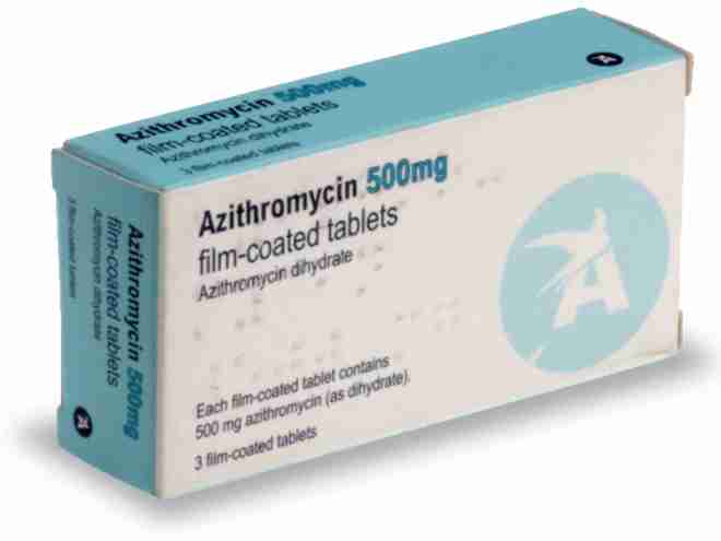 Afbeelding van de Azitromycine 500 mg voor de SOA Chlamydia.
